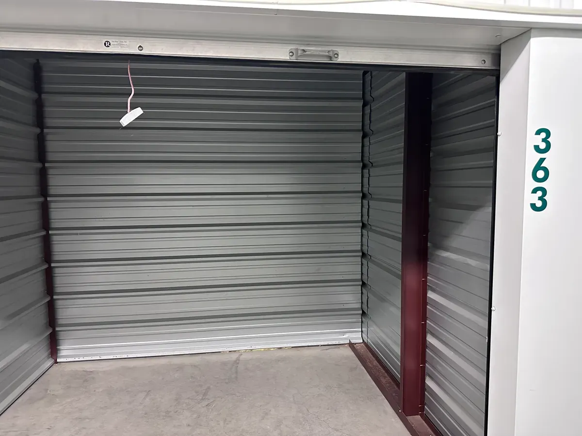 Storage units with roll up doors